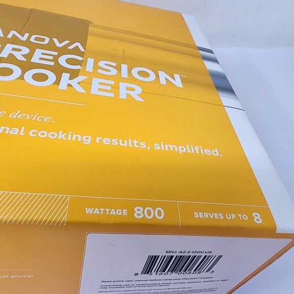 Anova Bluetooth Precision Cooker 800W Sous Vide Immersion Circulator Tested - Picture 5 of 14